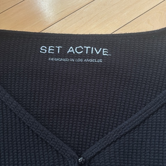 Set Active Workout Cardigan - Picture 2 of 5